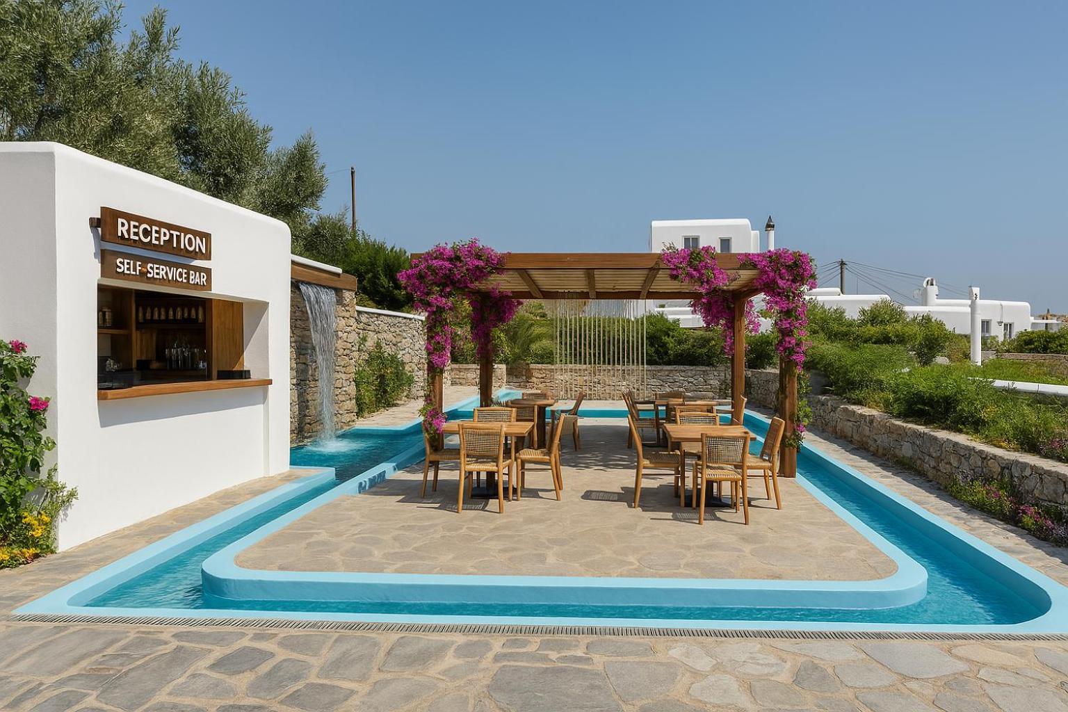 Appartement Mykonian Breeze à Ano Mera Extérieur photo